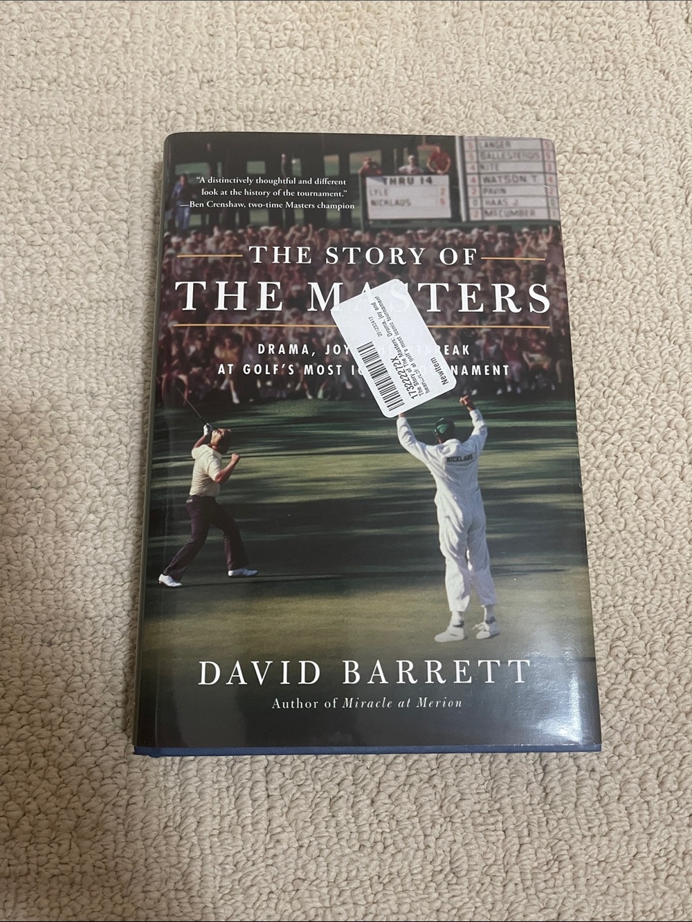 The Story of the Masters by David Barrett NWT